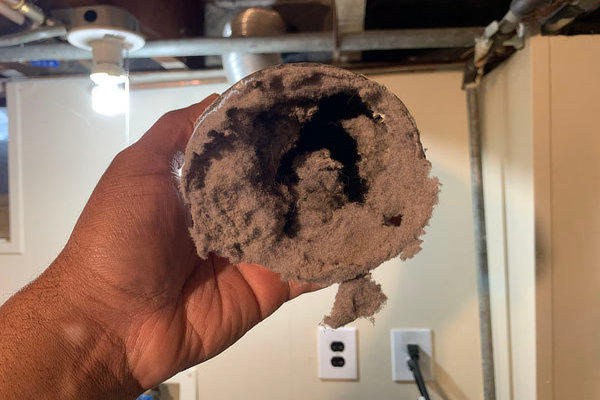 Clogged Dryer Vent Line