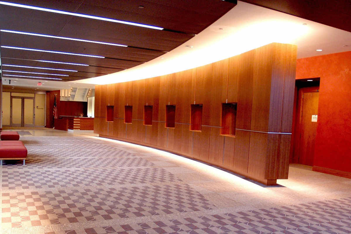 Open lobby in a commercial building by Sanitize 4 Serenity 